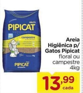 Carrefour Areia higienica p/ Gatos Carrefour 4kg oferta