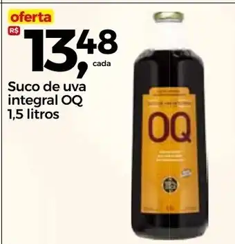 Frangolândia Suco de Uva Integral OQ 1.5L oferta