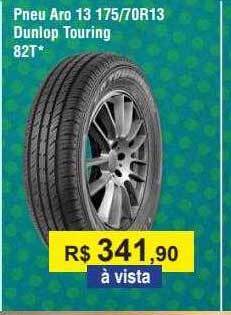 Pneu aro 13 175 70r13 dunlop touring 82t