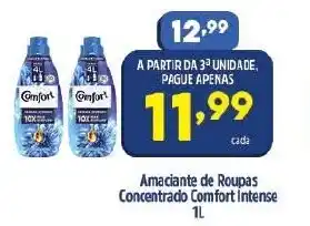 Arena Atacado Amaciante de roupas concentrado Comfort Intense 1L oferta