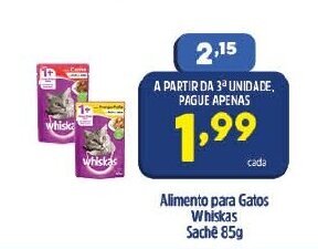 Alimento para Gatos Whiskas sache 85g