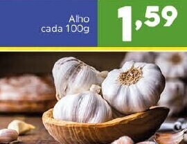 Arena Atacado Alho cada 100g oferta
