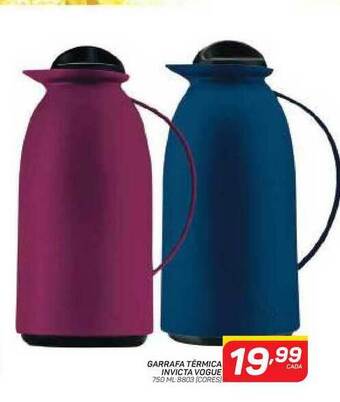 GBarbosa Garrafa Térmica Invicta Vogue oferta