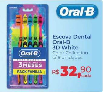 Escova Dental Oral-b 3d White