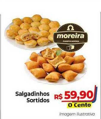 Hiper Moreira Salgadinhos Sortidos oferta