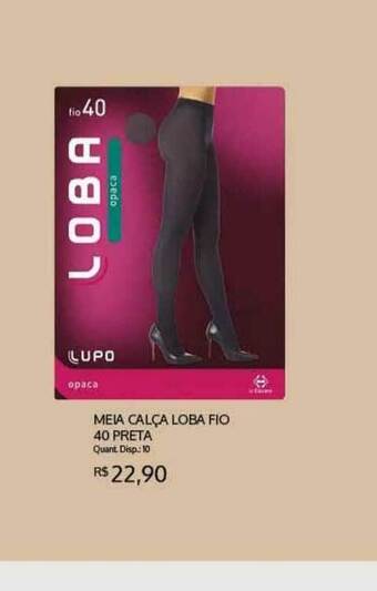 Meia Calça Loba Fio 40 Preta