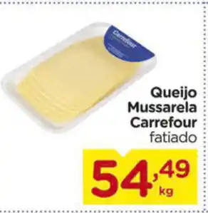 Carrefour Queijo Mussarela Carrefour 1kg oferta