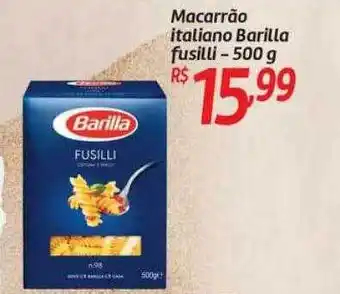 Comper Macarrão italiano barilal fusilli oferta