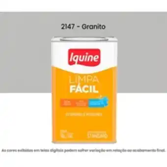 Bemol Tinta acrilica iquine standard semibrilho 16l limpa fácil 2147 granito (mp) oferta