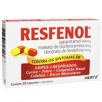 Resfenol 20 cápsulas