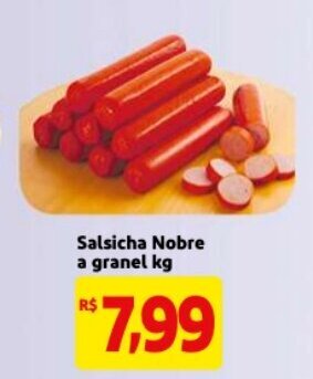 Salsicha Nobre a granel 1kg