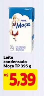 Mercado Extra Leite Condensado Moca TP 395g oferta