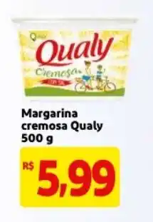 Mercado Extra Margarina cremosa Qualy 500g oferta