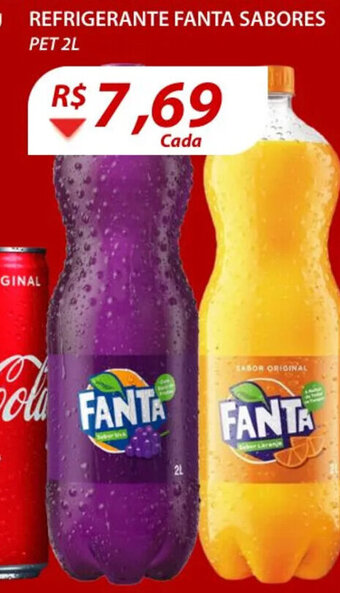 Assaí Atacadista Refrigerante Fanta Sabores 2L oferta