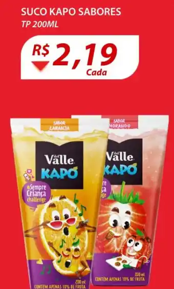 Assaí Atacadista Suco Kapo sabores 200ml oferta