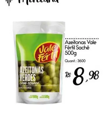 Giassi Supermercados Azeitonas Vale Fértil 500g oferta
