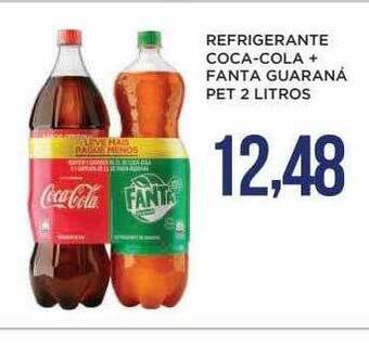 Apoio Mineiro Refrigerante coca-cola + fanta guaraná oferta