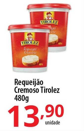 Requeijão cremoso tirolez