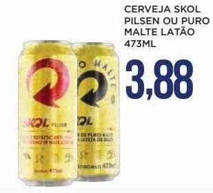 Apoio Mineiro Cerveja skol pilsen ou puro malte oferta