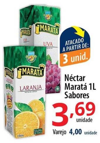 Akki Atacadista Néctar maratá sabores oferta