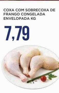 Apoio Mineiro Coxa com sobrecoxa de frango congelada envelopada kg oferta