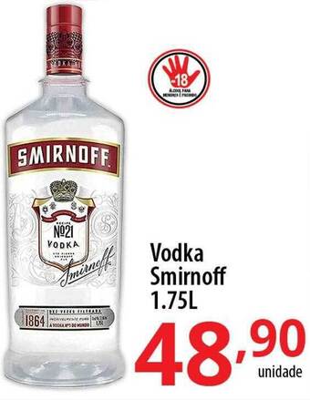Akki Atacadista Vodka smirnoff oferta