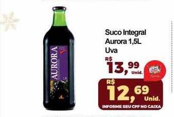Semar Supermercado Suco integral aurora uva oferta