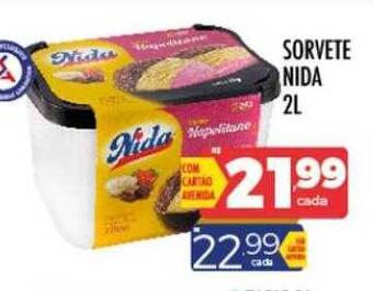Supermercados Avenida Sorvete nida oferta