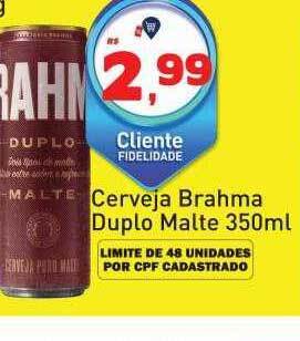 Tonin Superatacado Cerveja brahma duplo malte oferta