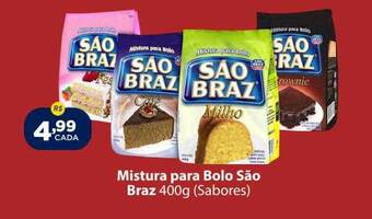 Super Show Mistura para bolo são braz sabores oferta