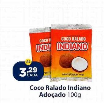 Coco ralado indiano adoçado