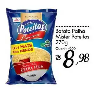 Batata Palha Mister Poteitos 270g