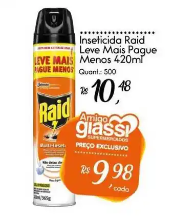 Inseticida Raid 420ml