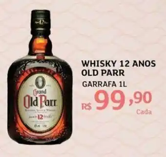 Assaí Atacadista Whisky 12 Anos Old Parr 1L oferta
