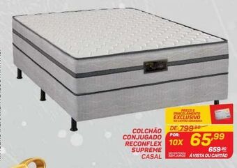 GBarbosa Colchão conjugado reconflex supreme casal oferta