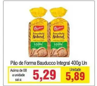 Spani Atacadista Pão De Forma Bauducco Integral 400g oferta