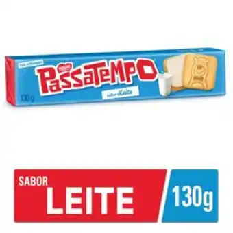 Big Box Biscoito recheio leite nestlé passatempo pacote 130g oferta