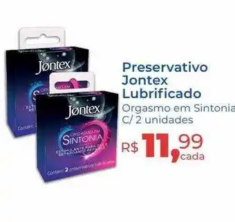 Hiper Farma Preservativo jontex lubrificado oferta
