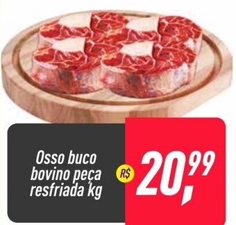 Frangolândia Osso buco bovino peca Resfriada 1kg oferta