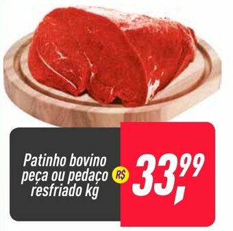 Frangolândia Patinho Bovino peca ou pedaco resfriado 1kg oferta