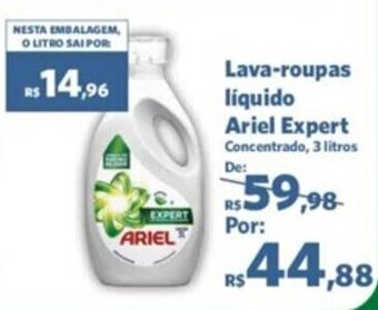 Lava roupas liquido Ariel Expert 3L