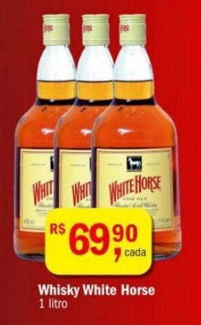 Ultrabox Whisky White Horse 1L oferta