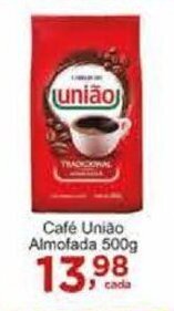Rossi Supermercado Cafe Uniao Almofada 500g oferta