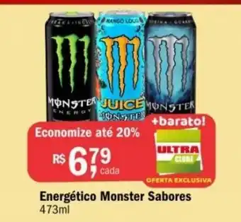 Ultrabox Energetico Monster sabores 473ml oferta