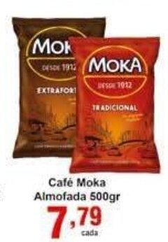 Rossi Supermercado Cafe Moka almofada 500g oferta