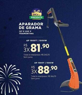 Redemac Aparador de grama tramontina oferta