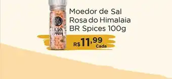 Shibata Supermercados Moedor de sal rosa do himalaia br spices oferta