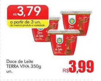 Supermercados Koch Doce de leite terra viva oferta