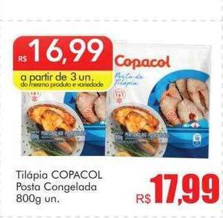 Tilápia copacol posta congelada