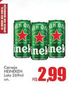 Supermercados Koch Cerveja heineken oferta